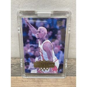Dennis Rodman 1995-96 Ultra Chicago Bulls Basketball‎ Card #210